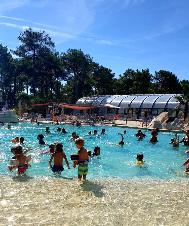 Mobil Home 6 Personnes Camping 5 Etoiles Vendays-Montalivet Bagian luar foto
